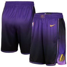 Hombre NBA Los Angeles Lakers Pantalones 2024-25 Nike City Edition Swingman